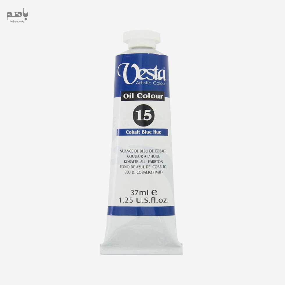 رنگ روغن وستا 37 میل آبی کبالت 15