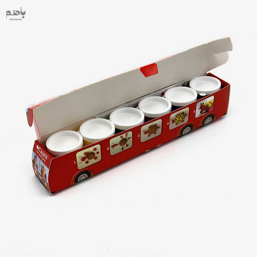 خمیر سبک کنکو مدل اتوبوس 6 رنگ - 2