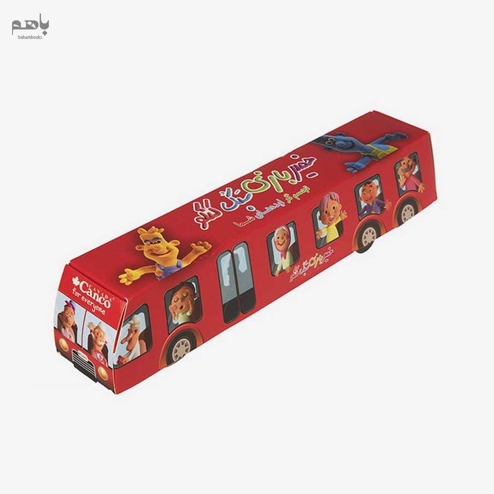 خمیر سبک کنکو مدل اتوبوس 6 رنگ