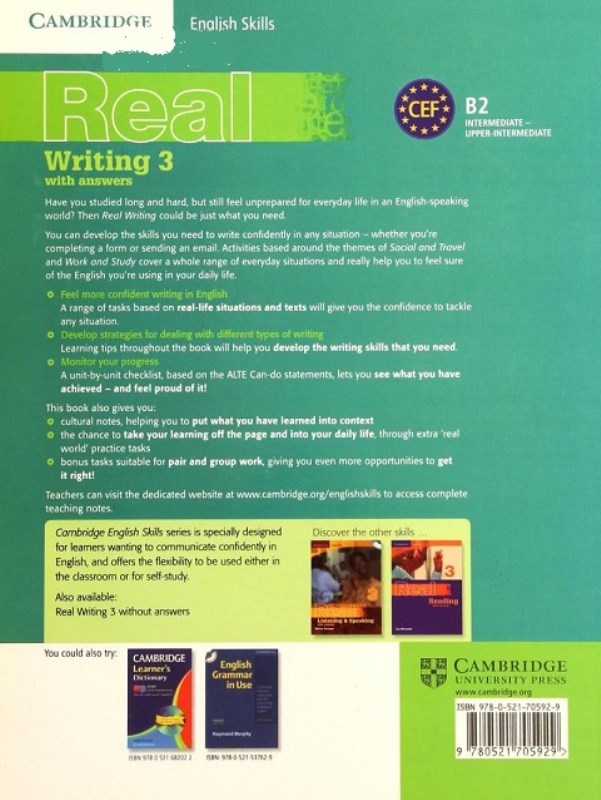 English Skills real writing 3  B2 with answers - 1