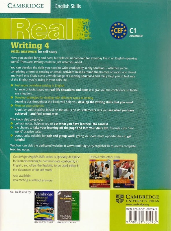 Real writing with answers 4 (C1) - 1
