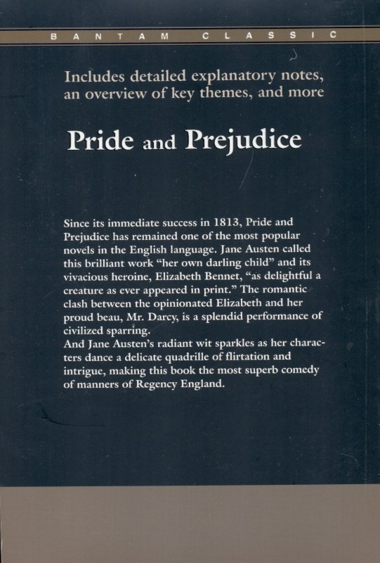 Pride and prejudice - 1