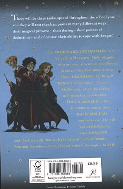 Harry Potter and the goblet of fire 4 vol 1 - 1