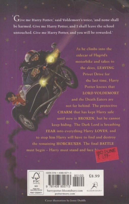 Harry Potter and the deathly hollows - 1