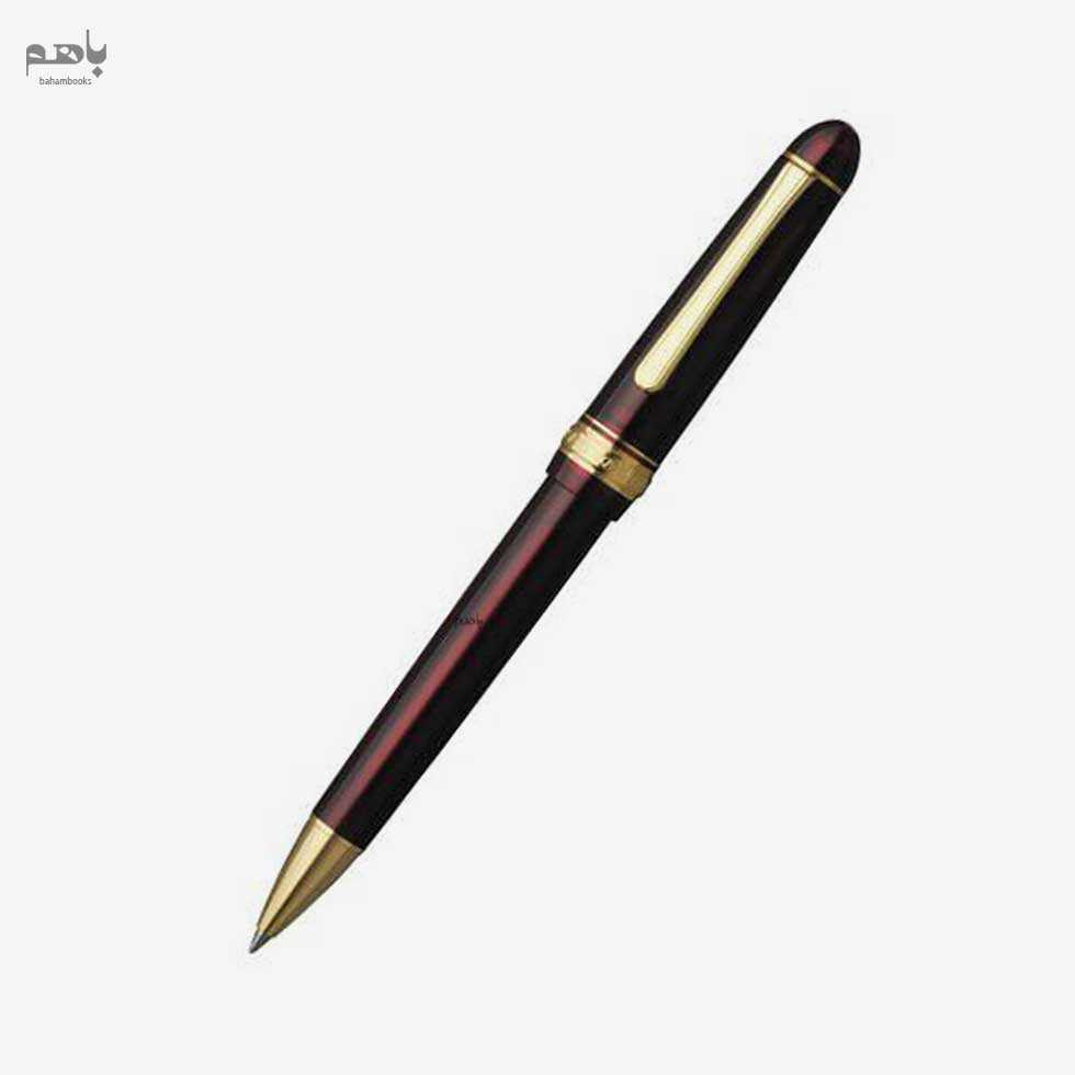 خودکار پلاتینوم مدل 3776 سنتری رنگ زرشکی مغزی 0.8 - 0