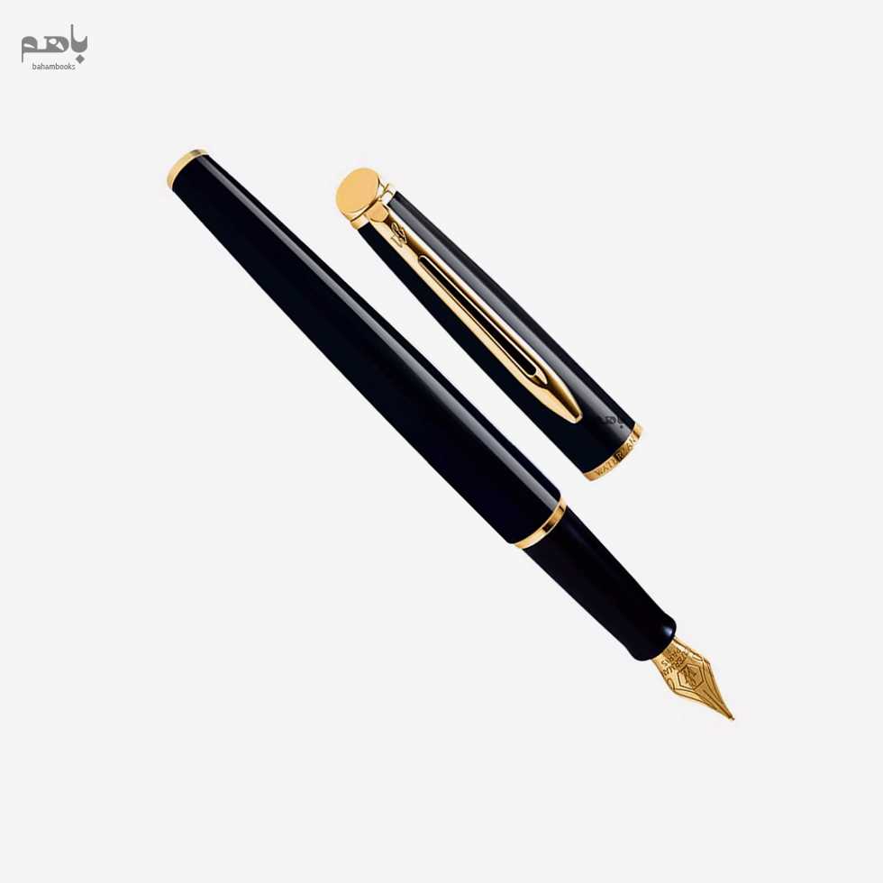 خودنویس واترمن مدل همیسفر رنگ مشکی گیره طلا - 5