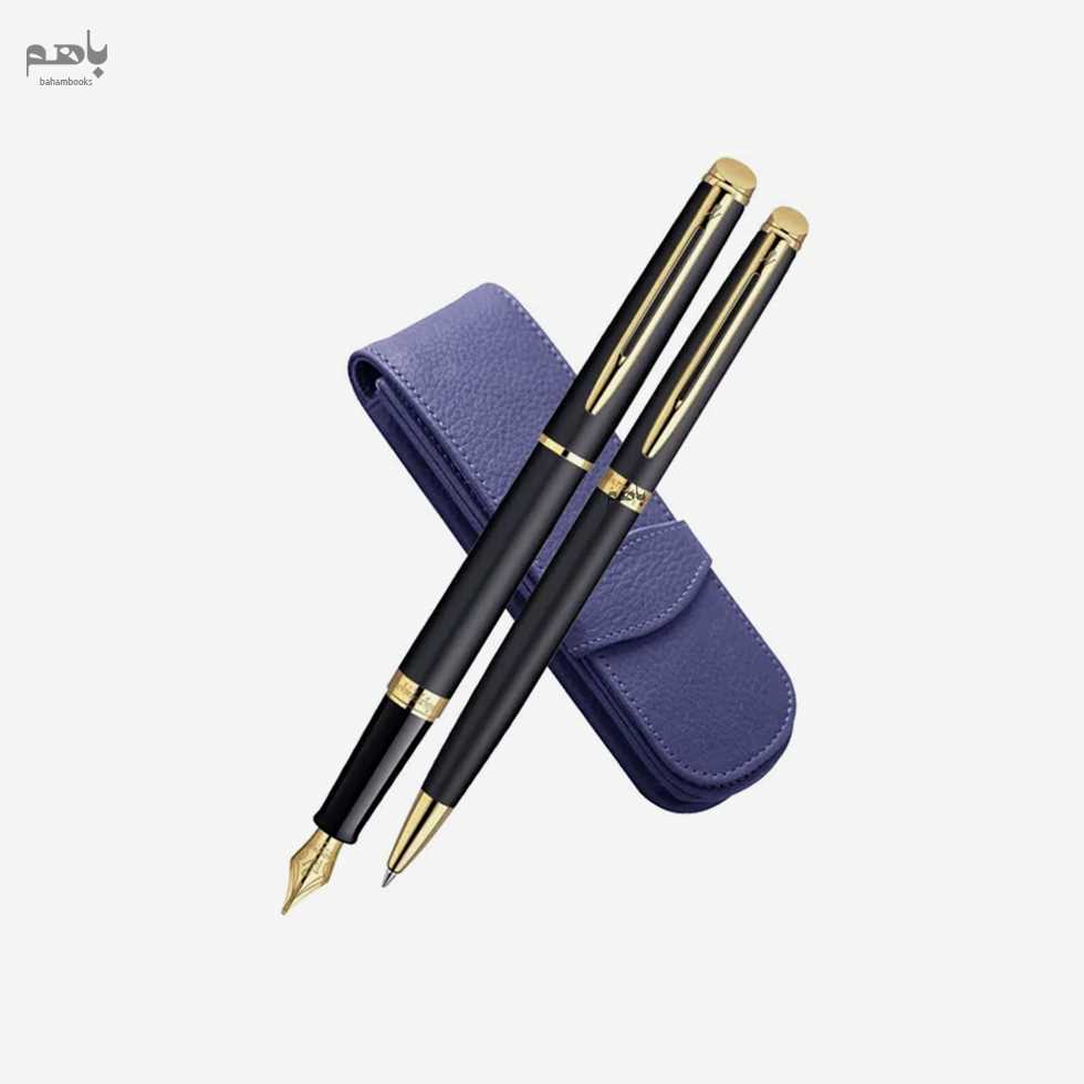 خودنویس واترمن مدل همیسفر رنگ مشکی گیره طلا - 4