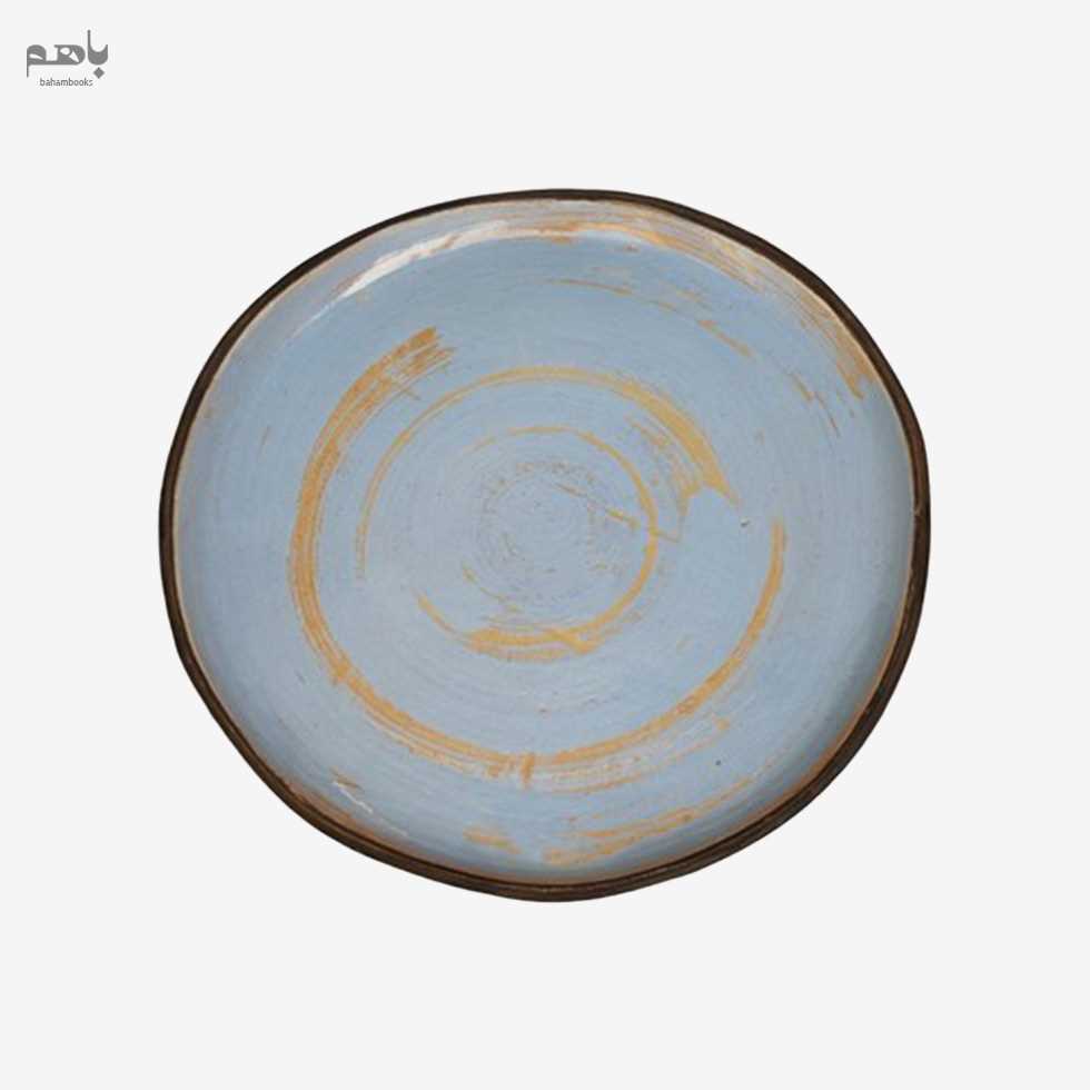 بشقاب گردون سایز 4 رنگ آبی