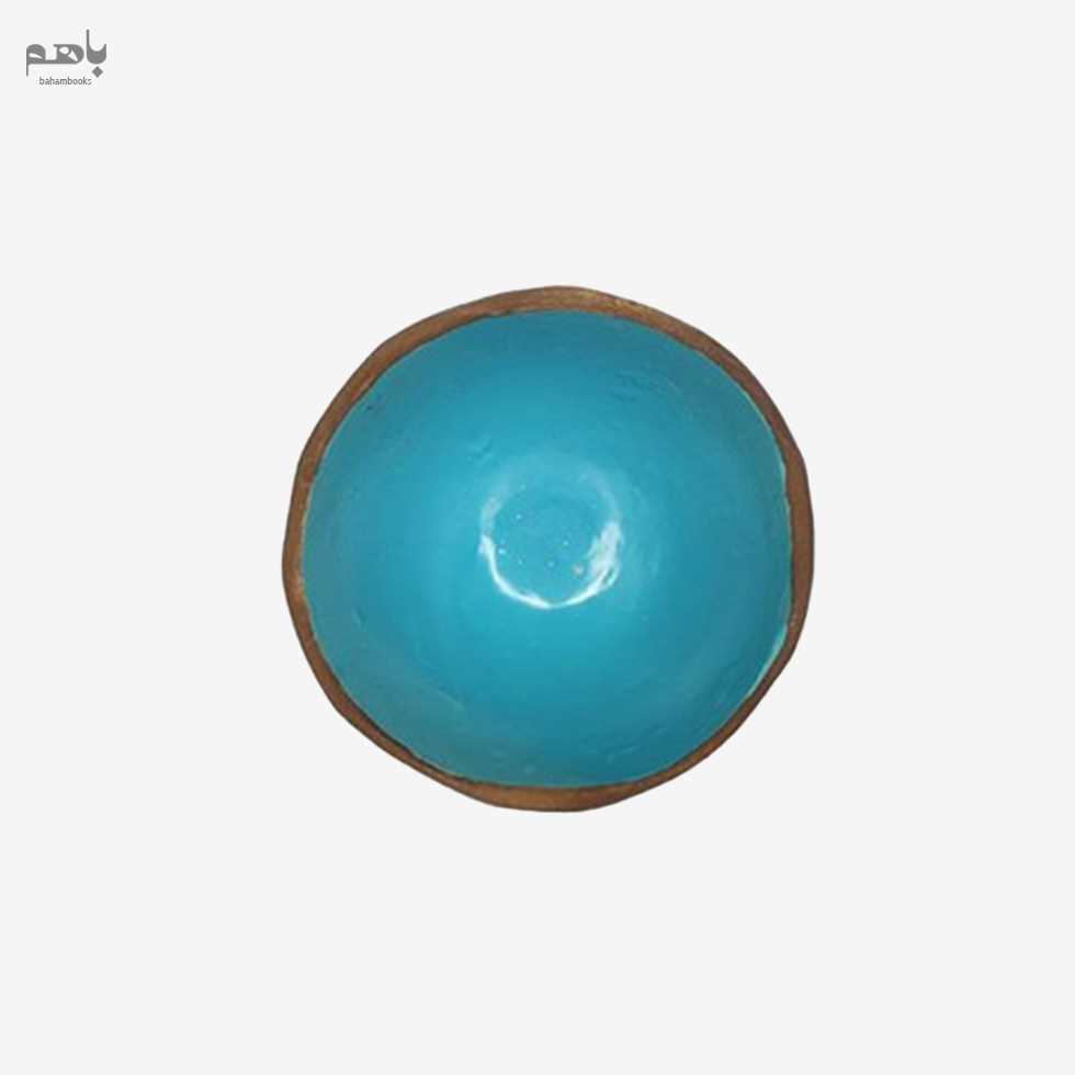 پیاله متوسط مدل یاقوت رنگ آبی - 1