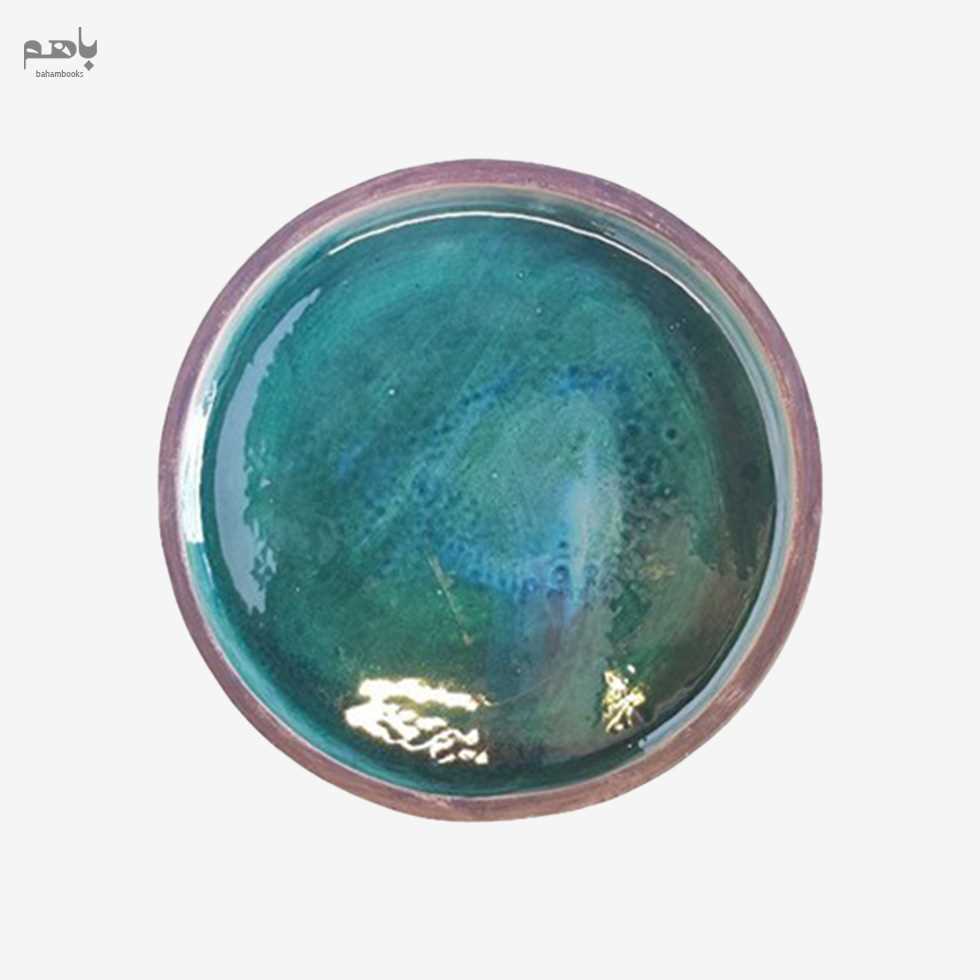 بشقاب تخت دستی سایز 2 رنگ سبز - 1