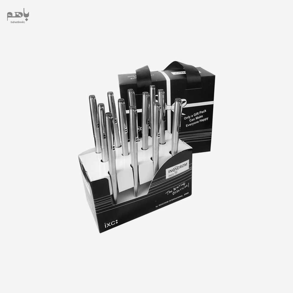 خودکار اینوکس کروم مدل IXC 77 رنگ تمام استیل (بدون جعبه) - 2