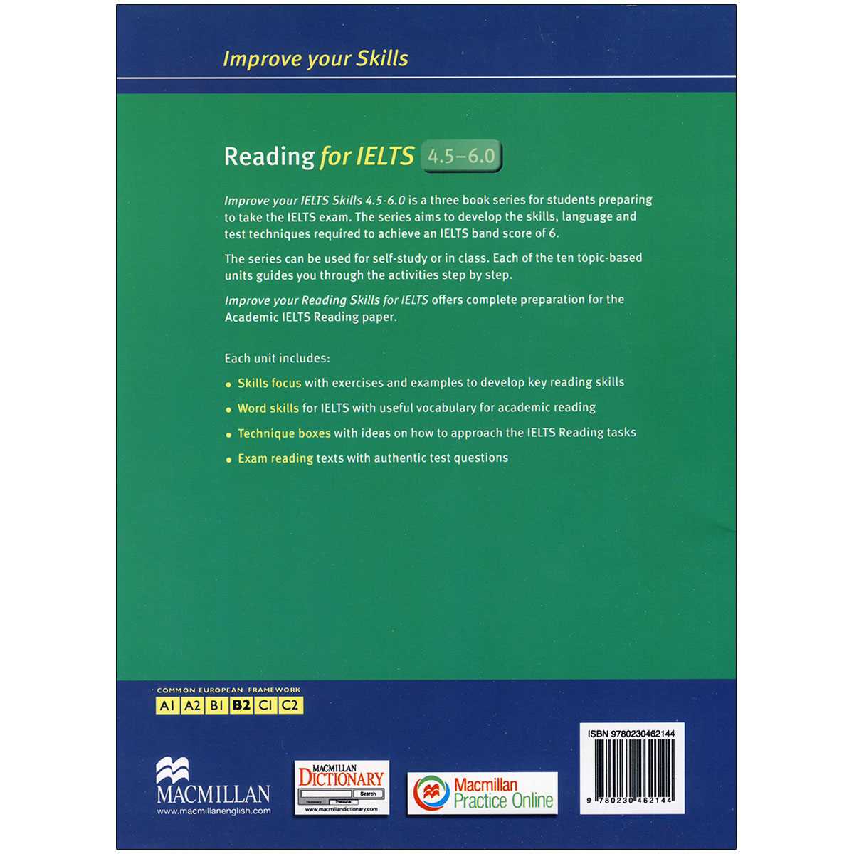 Improve Your Skills Reading for IELTS 4 5 6 0 Students Book with Key - 1