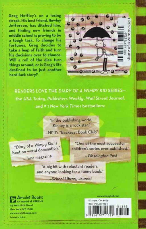  Hard Luck (Diary of a Wimpy Kid 8)  - 1