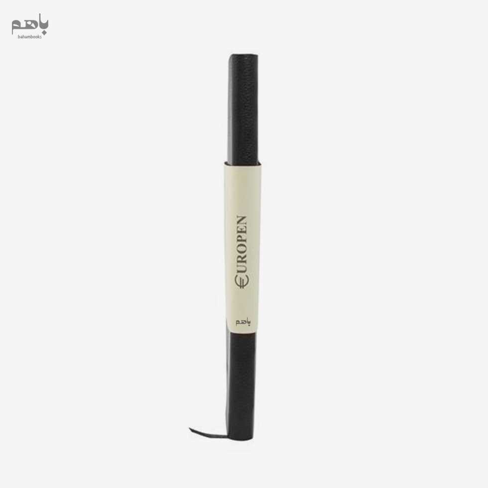 دفتر یوروپن مدل مستر جلد نرم رنگ مشکی - 9