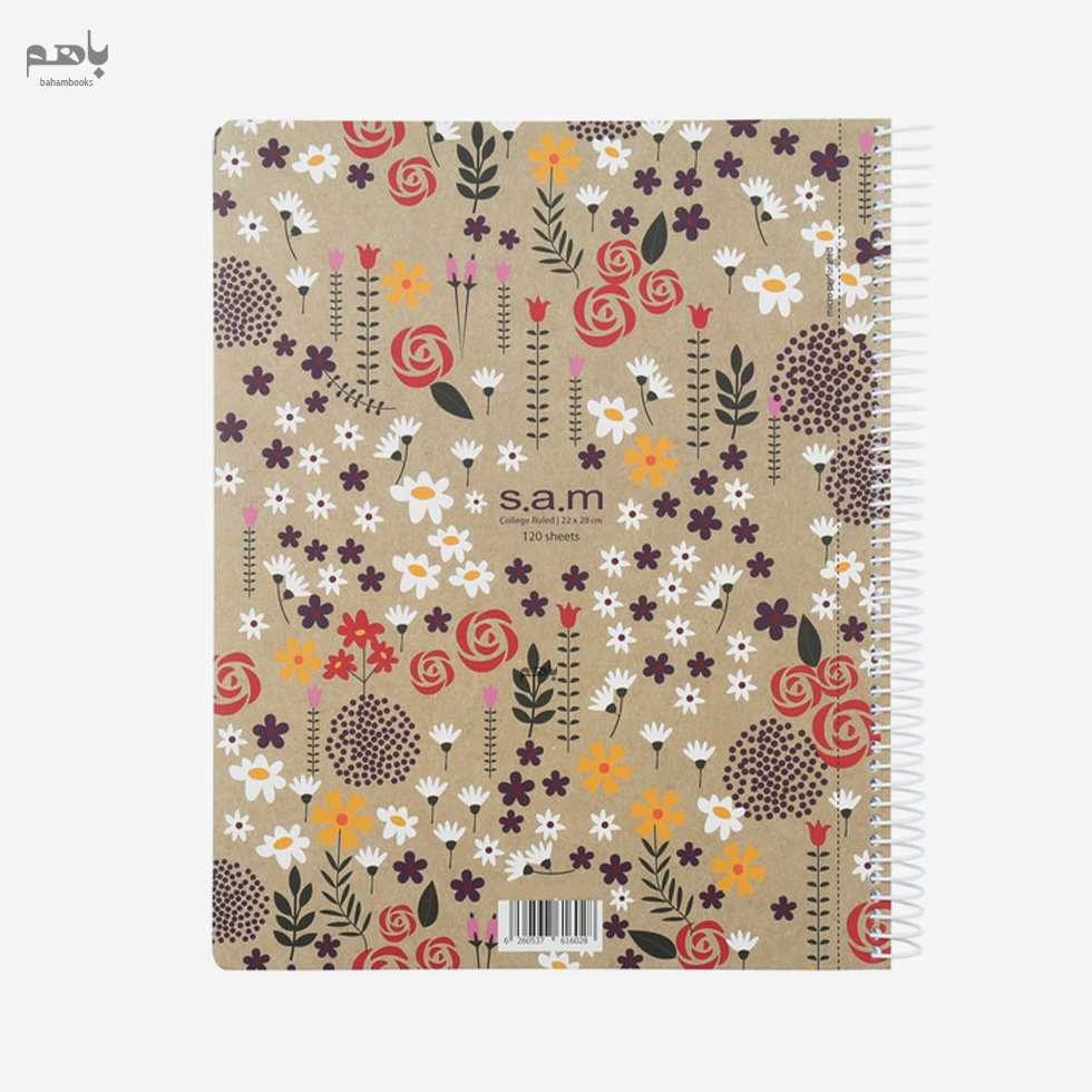 دفتر سم مدل سیمی 120برگ سایز رحلی