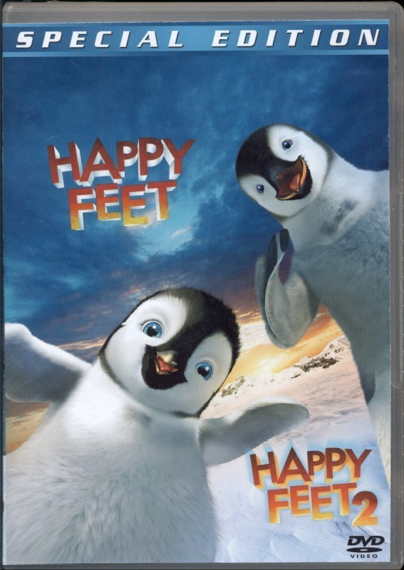 تصویر  happy feet 1and2 (سي‌دي كارتون)