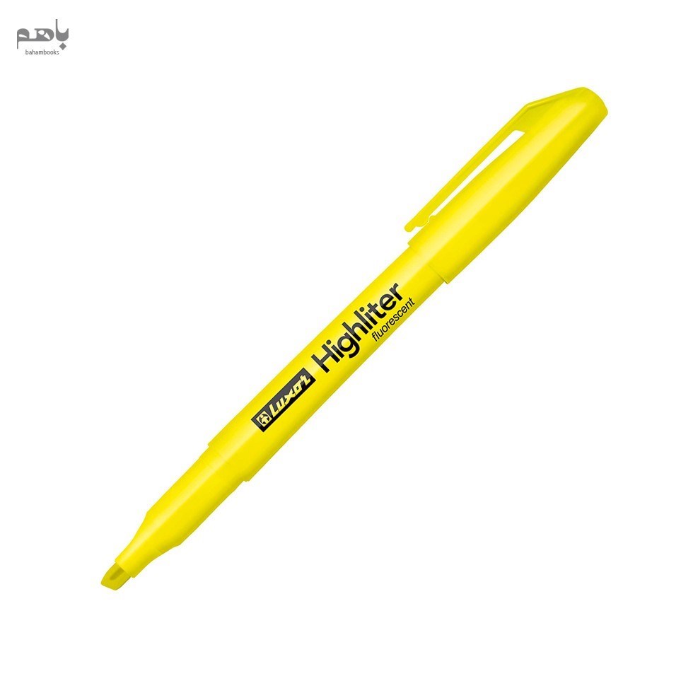 تصویر  ماژيك علامت‌گذار مدل قلمي رنگ زرد 4140