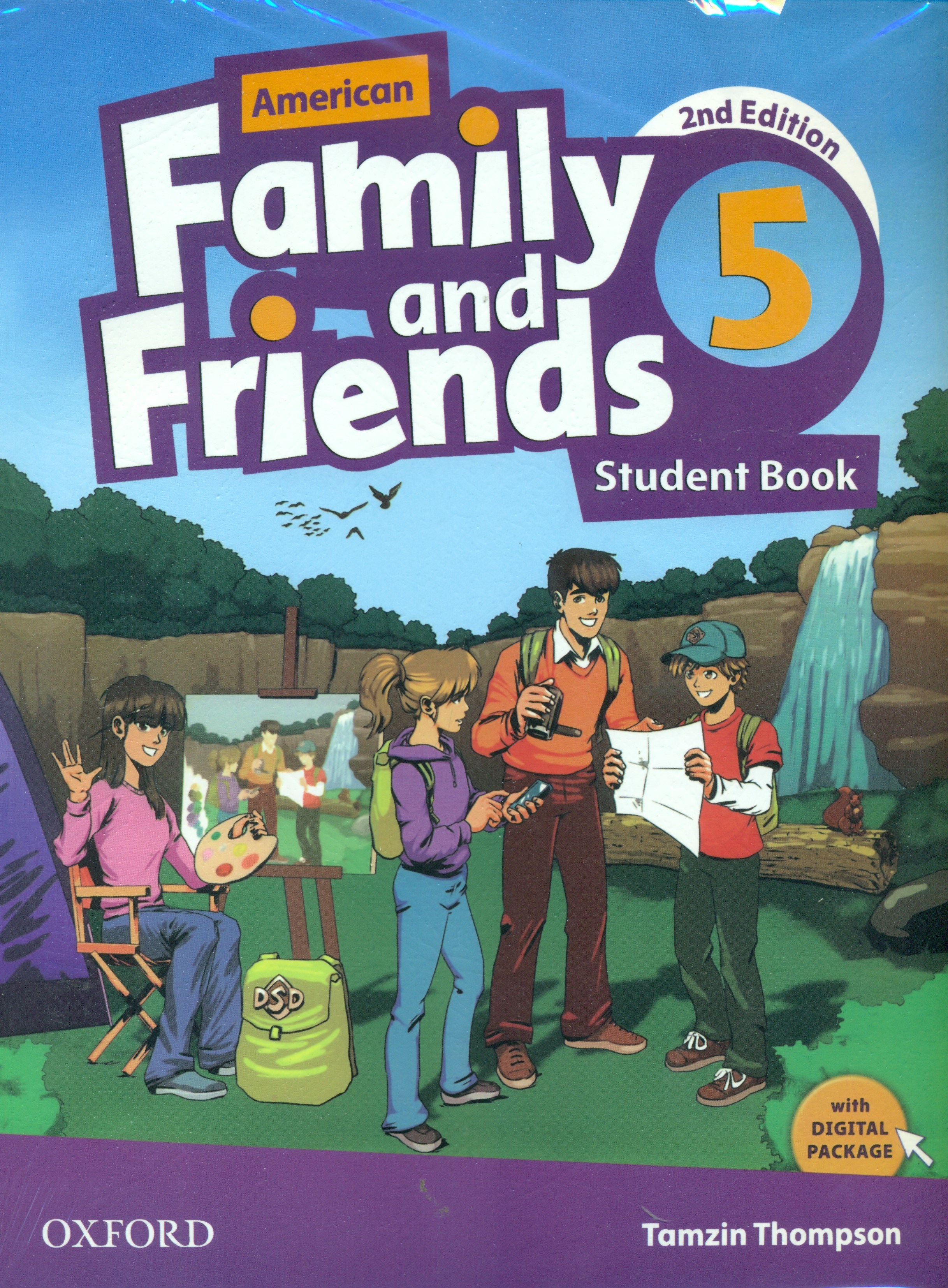 تصویر  American Family and Friends 5 SB and WB Second Edition