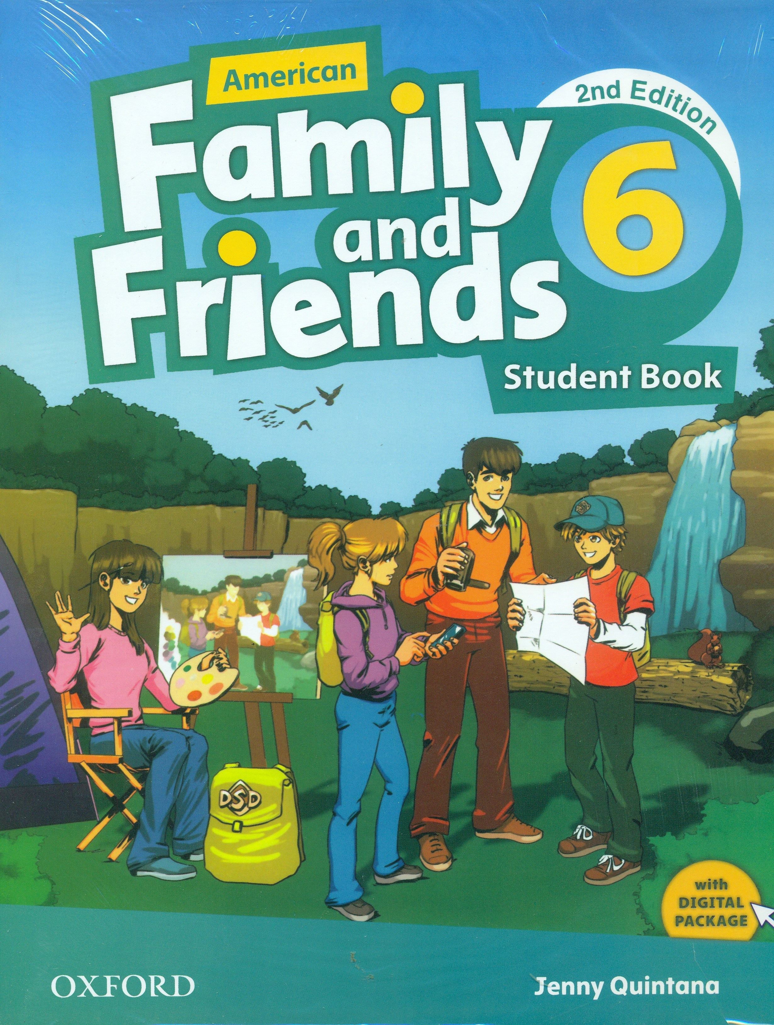 تصویر  American Family and Friends 6 SB and WB Second Edition