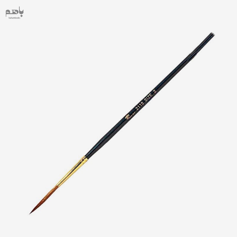 تصویر  قلم‌ مو پارس آرت مدل شاخه زني دسته كوتاه موي مصنوعي سري 2119 شماره 2
