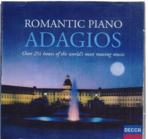 تصویر  Romantic piano adagios (سي‌دي)