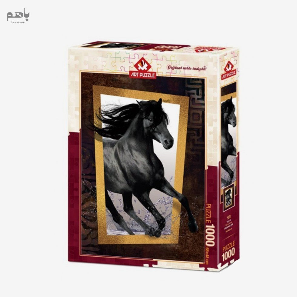 تصویر  پازل 4376 (1000 تكه) Black horse