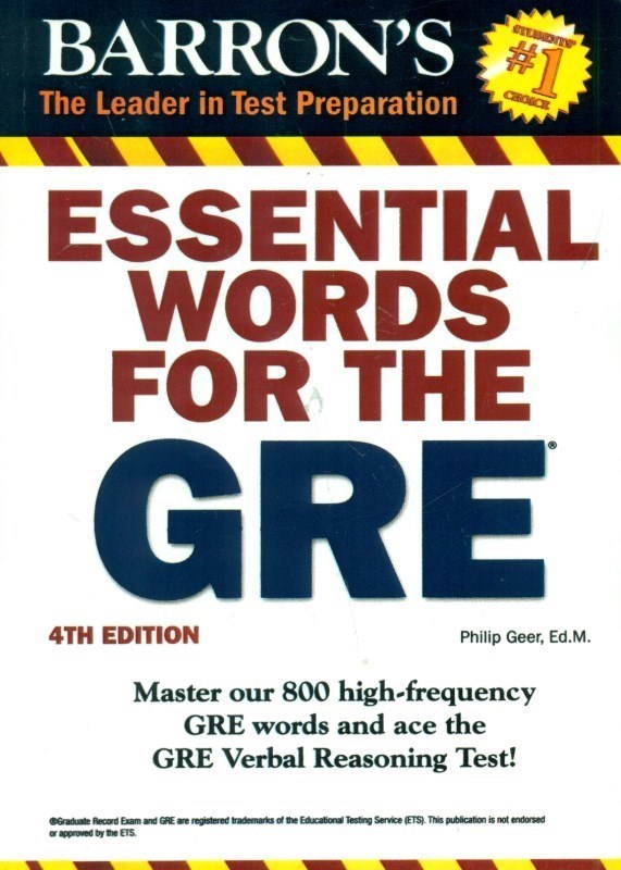 تصویر  Essential Words For The GRE Fourth edition