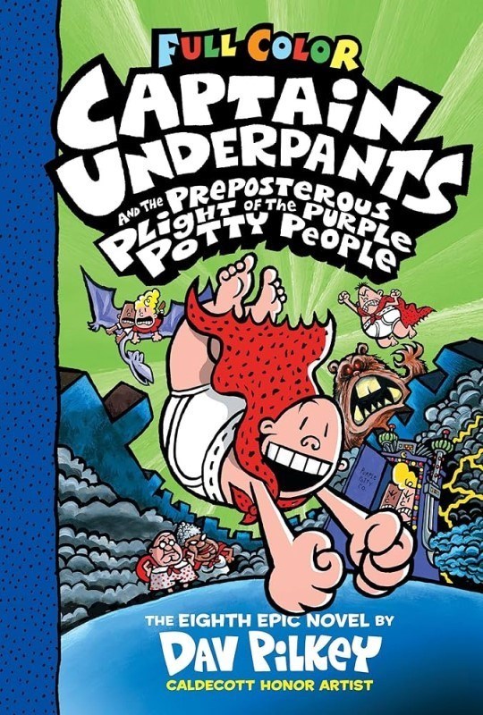 تصویر  Captain Underpants and the Preposterous Plight of the Purple Potty People