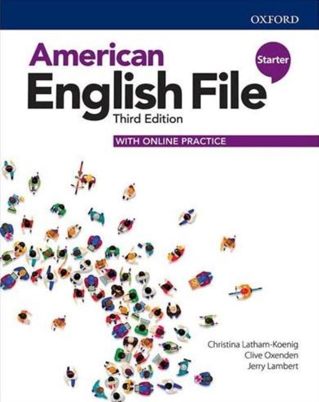 تصویر  American English file starter SB and WB Third Edition