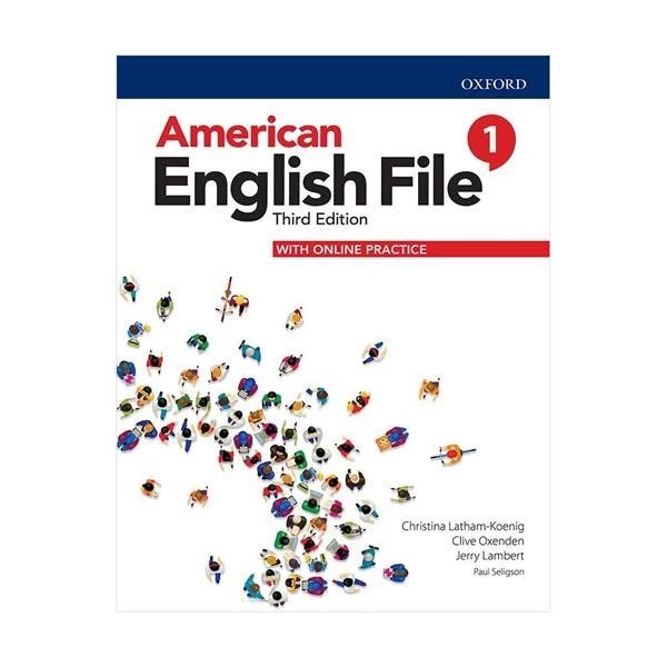 تصویر  American English file 1 SB and WB Third Edition