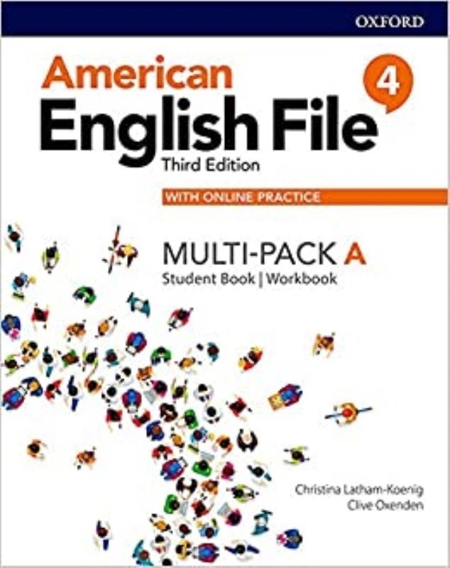 تصویر  American English file 4 SB and WB third edition