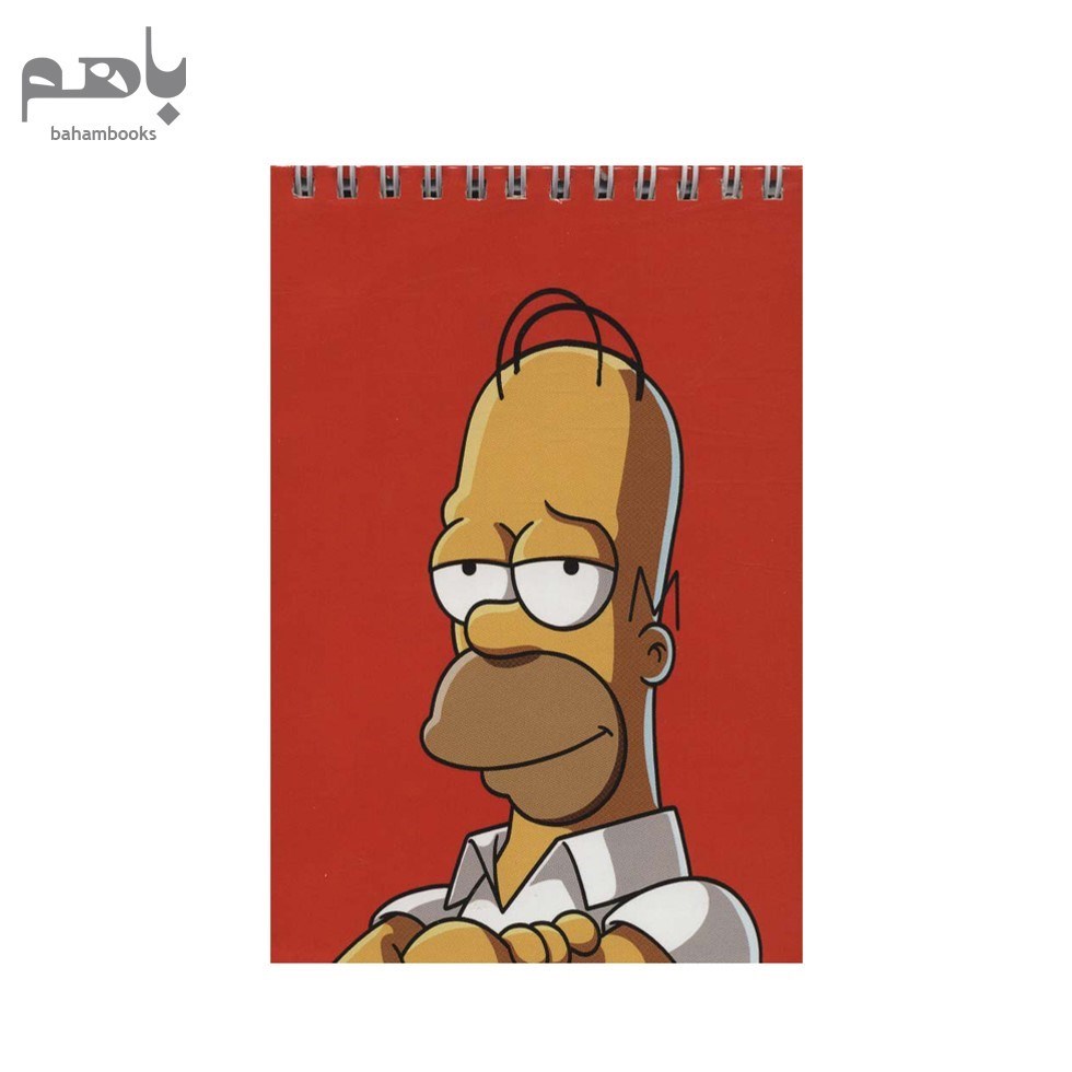 تصویر  دفتر يادداشت سيمي مدل SIMPSONS كد 246