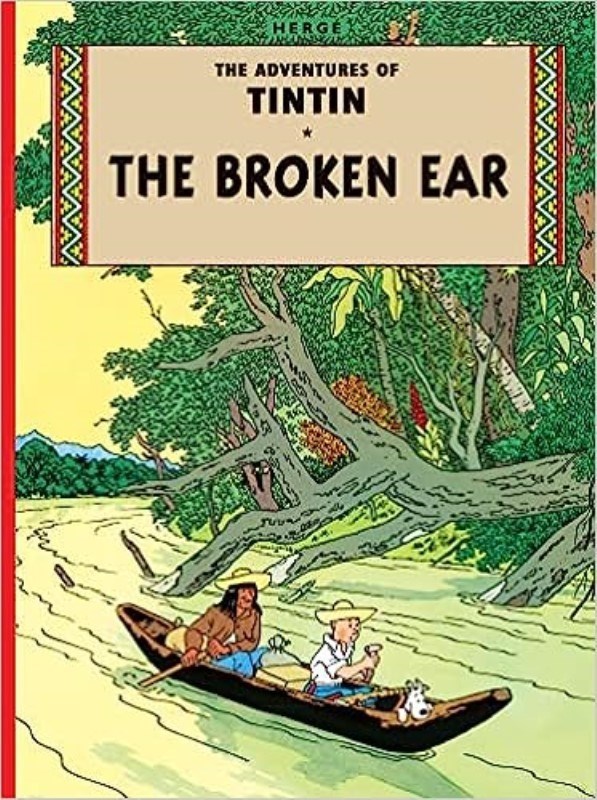 تصویر  The Broken Ear (The Adventures of Tintin)