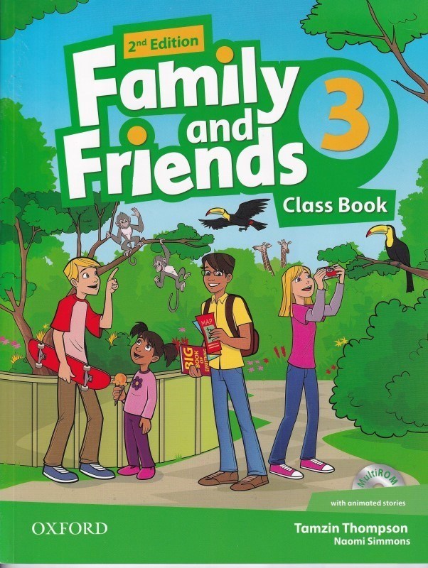 تصویر  family and friends 3 SB and WB (2nd Edition)