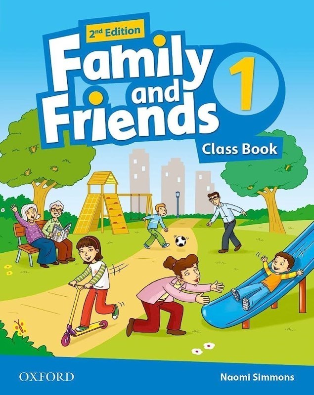 تصویر  American Family and friends 1 SB and WB Second Edition