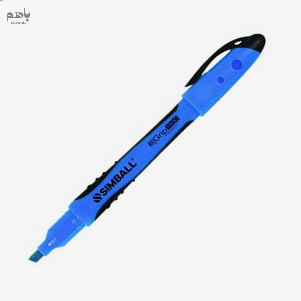 تصویر  ماژيك علامت‌گذار سيمبال مدل قلمي رنگ آبي