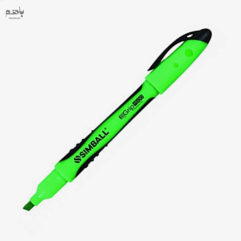تصویر  ماژيك علامت‌گذار سيمبال مدل قلمي رنگ سبز