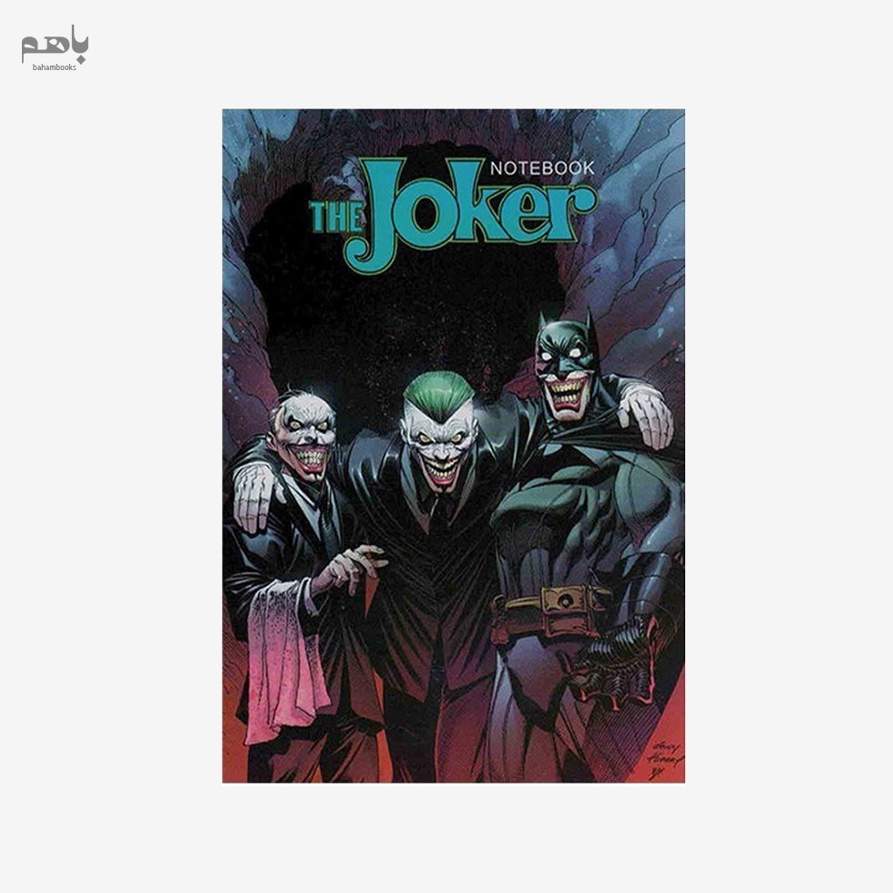 تصویر  دفتر يادداشت هميشه مدل joker کد 127