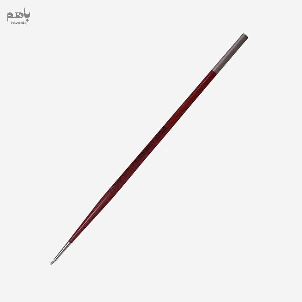 تصویر  قلم‌ مو خرم مدل تخت دسته بلند موي طبيعي سمور سري 7007شماره 0