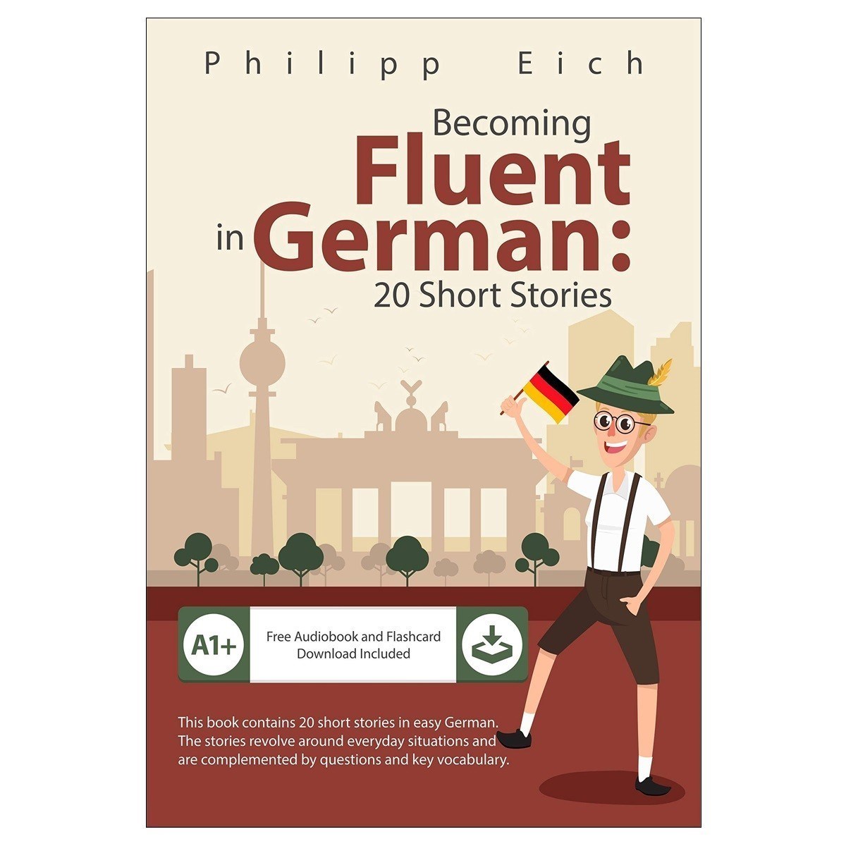 تصویر  Becoming Fluent in German (20 Short Stories)