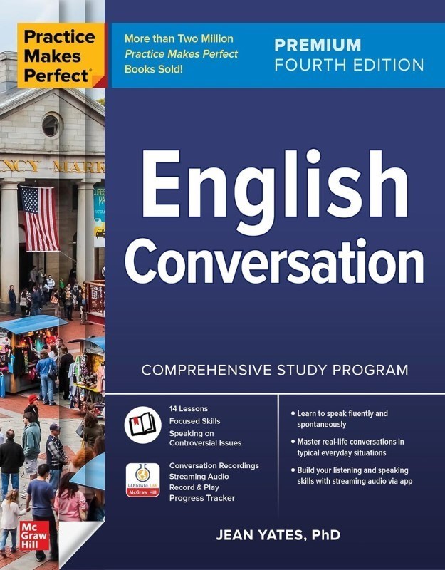 تصویر  Practice Makes Perfect English Conversation 4th