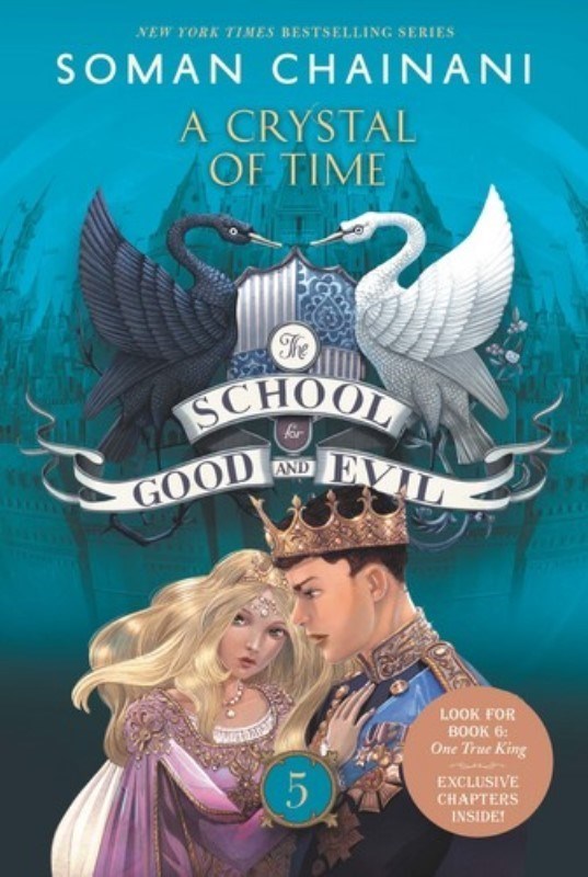 تصویر  A Crystal of time (School for Good and Evil 5)