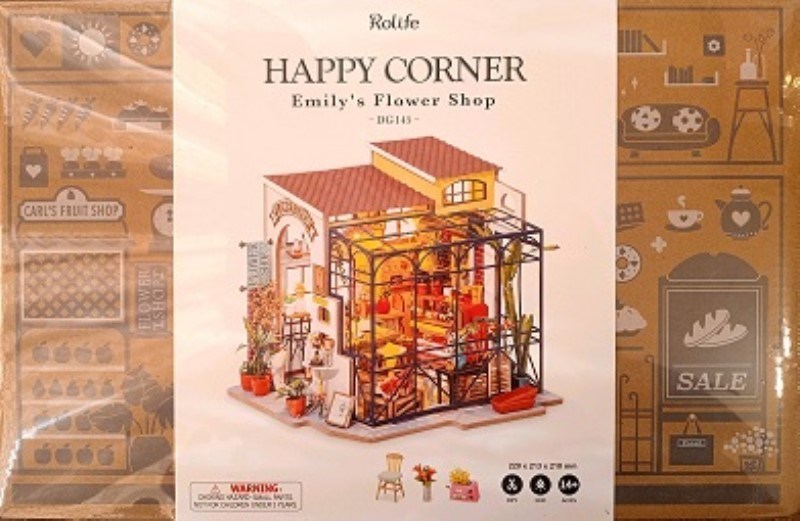 تصویر  خانه مينياتوري روبوتايم مدل Emily's Flower Shop كد DG145