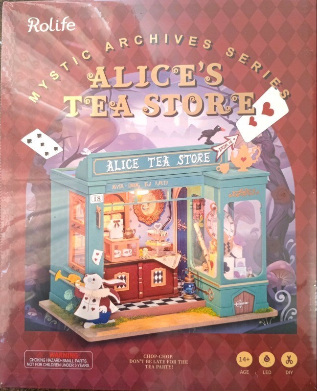 تصویر  خانه مينياتوري روبوتايم مدل Alice's Tea Store كد DG156