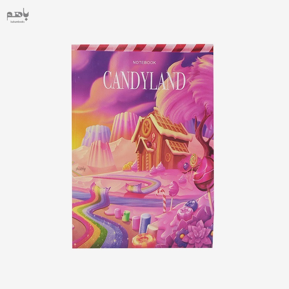 تصویر  دفتر يادداشت هميشه مدل CANDYLAND كد 479