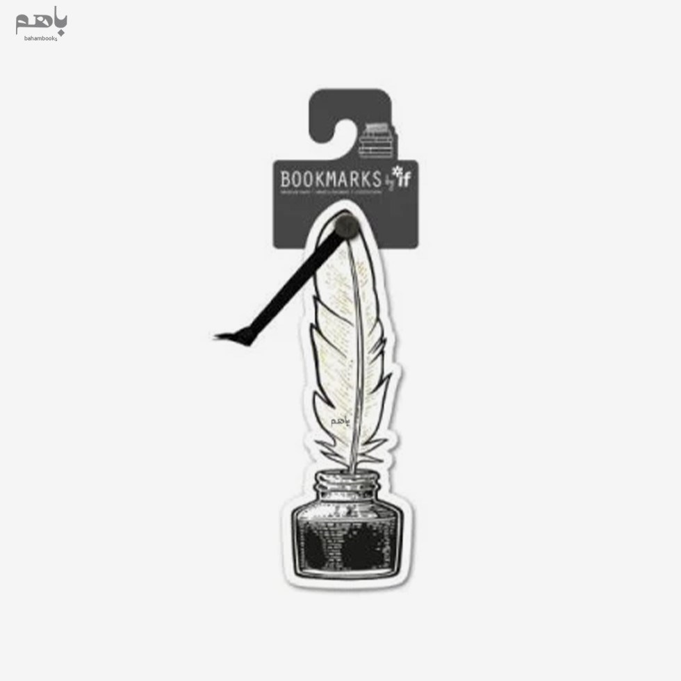 تصویر  بوك مارك If مدل Quill and Ink كد 15206