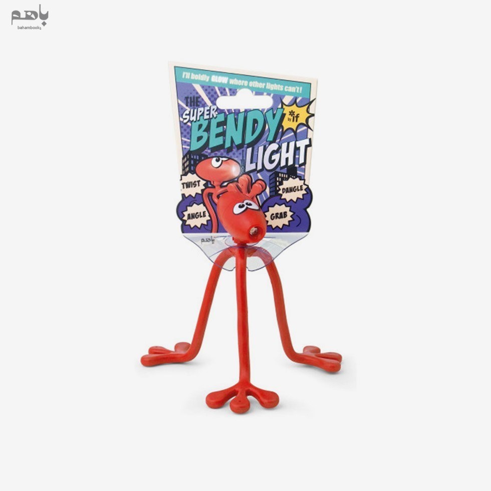 تصویر  چراغ مطالعه IF مدل Super Bendy  رنگ قرمز كد 46103