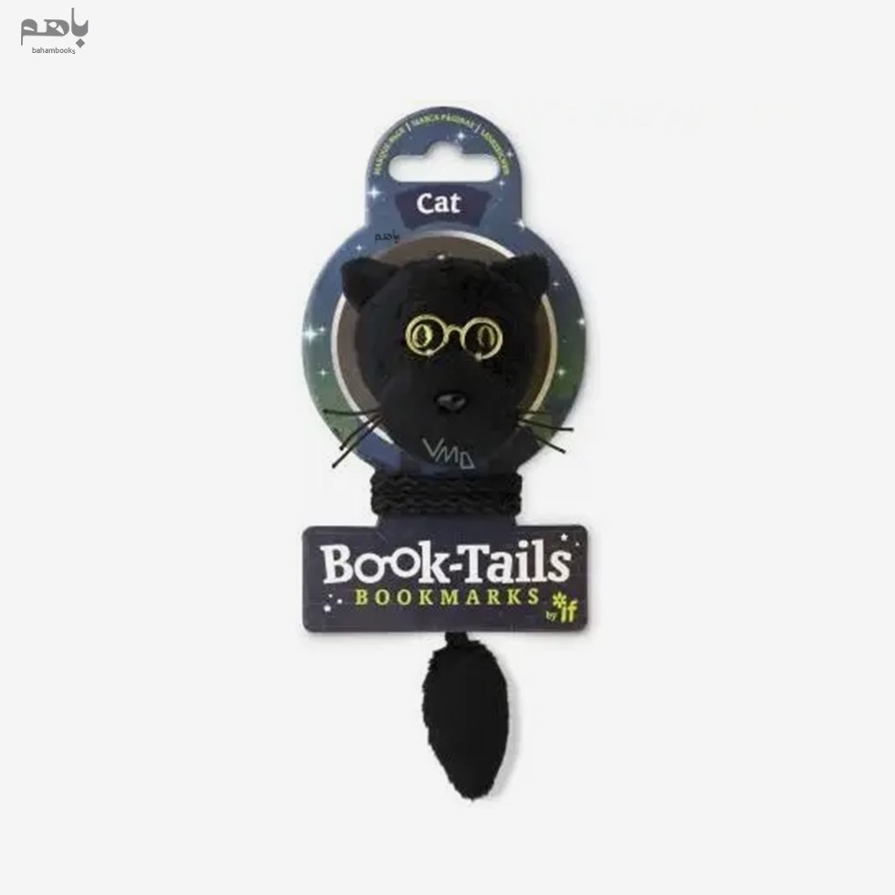 تصویر  بوك مارك عروسكي IF طرح Black Cat كد 96807