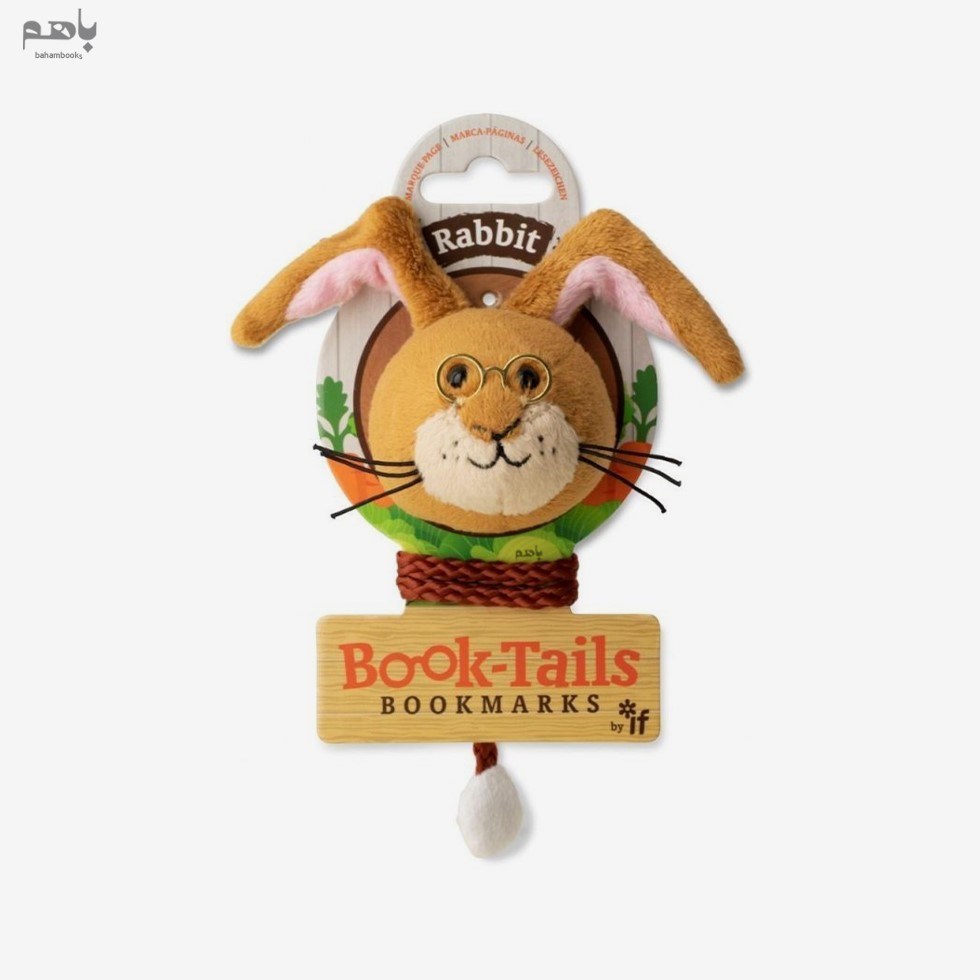 تصویر  بوك مارك عروسكي IF طرح Rabbit كد 96809