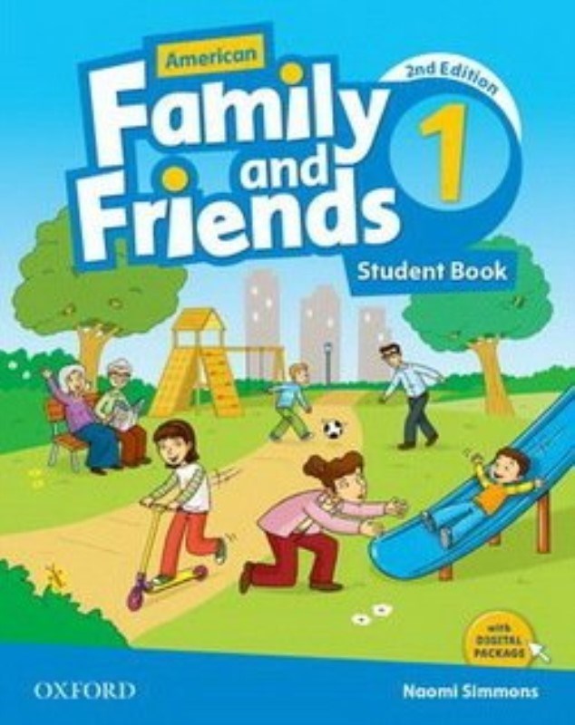 تصویر  American Family and friends 1 SB and WB Second Edition